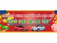 Làm Đẹp xe vui tết