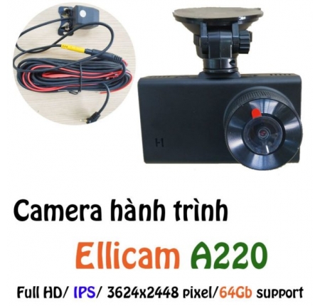 Camera hành trình ô tô cao cấp Ellicam A220 